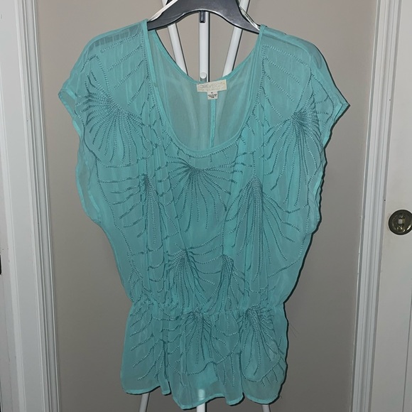 Turquoise top - Picture 1 of 4